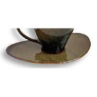 Блюдце 18*11 см Moss/Walnut S207MoWa Блюдце 18*11 см Moss/Walnut S207MoWa